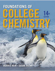Foundations of College Chemistry Hein 14th Edition